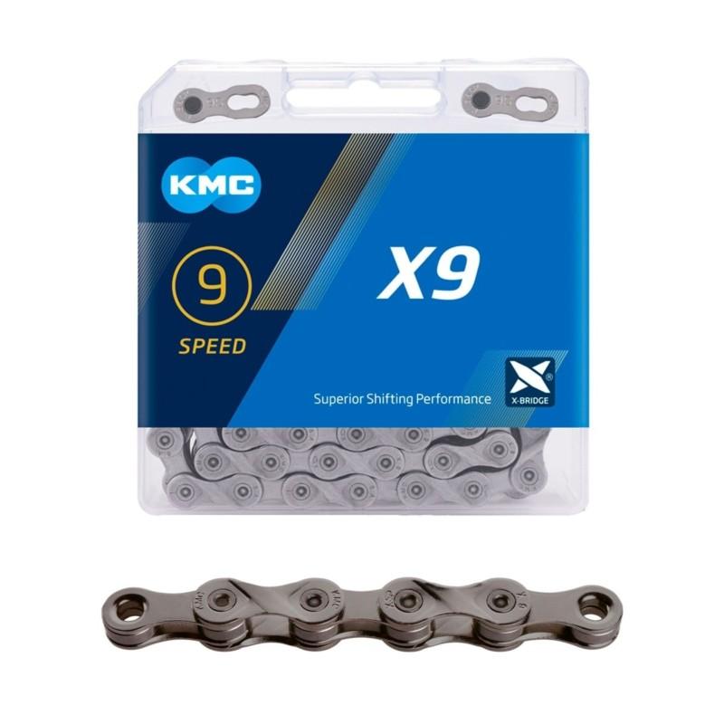 KMC X9 grey 9-vaihteiselle